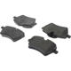 Purchase Top-Quality Front Premium Semi Metallic Pads by CENTRIC PARTS - 300.12041 pa3