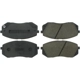 Purchase Top-Quality Front Premium Semi Metallic Pads by CENTRIC PARTS - 300.12950 pa1
