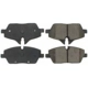 Purchase Top-Quality Front Premium Semi Metallic Pads by CENTRIC PARTS - 300.13080 pa7