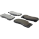 Purchase Top-Quality Front Premium Semi Metallic Pads by CENTRIC PARTS - 300.13710 pa3