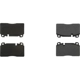 Purchase Top-Quality Front Premium Semi Metallic Pads by CENTRIC PARTS - 300.16630 pa2