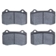 Purchase Top-Quality Front Premium Semi Metallic Pads by DYNAMIC FRICTION COMPANY - 1311-0592-00 pa6