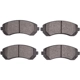 Purchase Top-Quality DYNAMIC FRICTION COMPANY - 1311-0844-00 - Front Premium Semi Metallic Pads pa2