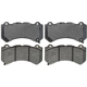 Purchase Top-Quality Front Premium Semi Metallic Pads - RAYBESTOS Specialty - SP1405XPH pa4