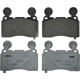 Purchase Top-Quality WAGNER - MX1474 - ThermoQuiet Disc Brake Pad Set pa1