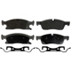 Purchase Top-Quality WAGNER - MX1629A - ThermoQuiet Disc Brake Pad Set pa1