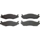 Purchase Top-Quality WAGNER - MX203 - ThermoQuiet Disc Brake Pad Set pa1
