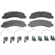 Purchase Top-Quality WAGNER - MX756 - ThermoQuiet Disc Brake Pad Set pa1