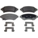 Purchase Top-Quality WAGNER - MX818 - ThermoQuiet Disc Brake Pad Set pa1