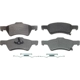 Purchase Top-Quality WAGNER - MX857 - ThermoQuiet Disc Brake Pad Set pa1