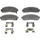 Purchase Top-Quality WAGNER - MX913 - ThermoQuiet Disc Brake Pad Set pa1