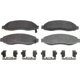 Purchase Top-Quality WAGNER - MX962 - ThermoQuiet Disc Brake Pad Set pa1