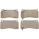 Purchase Top-Quality WAGNER - MX968 - ThermoQuiet Disc Brake Pad Set pa9