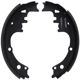 Purchase Top-Quality BENDIX - 242 - Premium Rear Drum Brake Shoes pa1