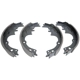 Purchase Top-Quality BENDIX - 242 - Premium Rear Drum Brake Shoes pa3