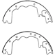 Purchase Top-Quality CENTRIC PARTS - 112.03570 - Front or Rear Drum Brake Shoe pa5