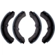 Purchase Top-Quality DYNAMIC FRICTION COMPANY - 1901-0682-00 - True-Arc Drum Brake Shoes pa1