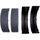Purchase Top-Quality DYNAMIC FRICTION COMPANY - 1901-0682-00 - True-Arc Drum Brake Shoes pa2