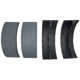 Purchase Top-Quality DYNAMIC FRICTION COMPANY - 1901-0699-00 - True-Arc Drum Brake Shoes pa1