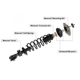 Purchase Top-Quality MONROE - 172491 - Front Quick Strut Assembly pa7