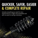 Purchase Top-Quality Front Quick Strut Assembly by MONROE - 173032 pa2
