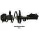 Purchase Top-Quality Front Quick Strut Assembly by MONROE - 173051 pa1