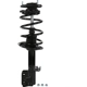 Purchase Top-Quality Front Quick Strut Assembly by MONROE/EXPERT SERIES - 172989 pa3