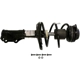 Purchase Top-Quality MONROE/EXPERT SERIES - 173052 - Front Driver Side Adjustable Complete Strut Assembly pa1