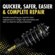 Purchase Top-Quality Front Quick Strut Assembly by MONROE/EXPERT SERIES - 173122 pa4