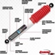 Purchase Top-Quality RANCHO - RS55123 - Front Shock Absorber - Rancho RS5000 pa4