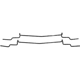 Purchase Top-Quality Front Retainer Clip by CARLSON - H5400 pa1