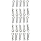 Purchase Top-Quality Front Retainer Clip (Pack of 25) by CARLSON - H4755 pa2