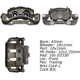 Purchase Top-Quality Front Right Rebuilt Caliper With Hardware by CENTRIC PARTS - 141.42051 pa12