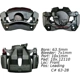 Purchase Top-Quality Front Right Rebuilt Caliper With Hardware by CENTRIC PARTS - 141.44257 pa14