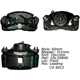 Purchase Top-Quality Front Right Rebuilt Caliper With Hardware by CENTRIC PARTS - 141.46043 pa12