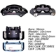 Purchase Top-Quality CENTRIC PARTS - 141.67025 - Front Right Rebuilt Caliper With Hardware pa13
