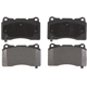 Purchase Top-Quality ACDELCO - 14D1050M - Front Semi Metallic Pads pa1