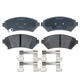 Purchase Top-Quality ACDELCO - 14D699MH - Semi-Metallic Front Disc Brake Pads pa1