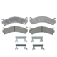 Purchase Top-Quality ACDELCO - 14D784MH - Semi-Metallic Front Disc Brake Pads pa1