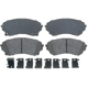 Purchase Top-Quality ACDELCO - 17D1331MH - Semi-Metallic Front Disc Brake Pads pa1