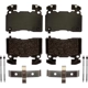 Purchase Top-Quality Front Semi Metallic Pads by ACDELCO - 17D1474BMH pa1
