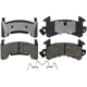 Purchase Top-Quality ACDELCO - 17D154MH - Semi-Metallic Front Disc Brake Pads pa1