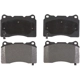 Purchase Top-Quality ACDELCO - 17D1050M - Semi-Metallic Front Disc Brake Pads pa2