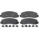 Purchase Top-Quality ACDELCO PROFESSIONAL - 17D1333MH - Semi-Metallic Front Disc Brake Pads pa2