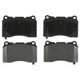 Purchase Top-Quality Front Semi Metallic Pads by ACDELCO PROFESSIONAL - 17D1050M pa1