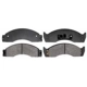 Purchase Top-Quality Front Semi Metallic Pads by ACDELCO PROFESSIONAL - 17D411M pa1