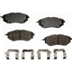 Purchase Top-Quality Front Semi Metallic Pads by AGNA BRAKES - ALD1078M pa2