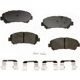 Purchase Top-Quality Front Semi Metallic Pads by AGNA BRAKES - ALD1338M pa2