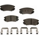 Purchase Top-Quality AGNA BRAKES - ALD1421M - Front Semi Metallic Pads pa2