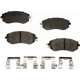 Purchase Top-Quality AGNA BRAKES - ALD1539M - Front Semi Metallic Pads pa2